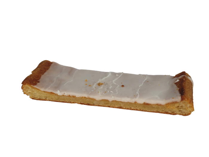 Rosenbrød m. lys glasur